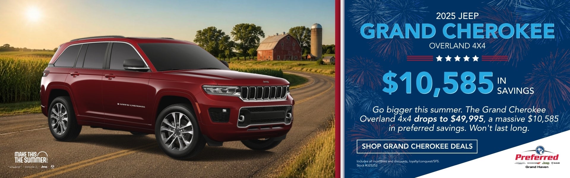 2025 Grand Cherokee Overland 4x4