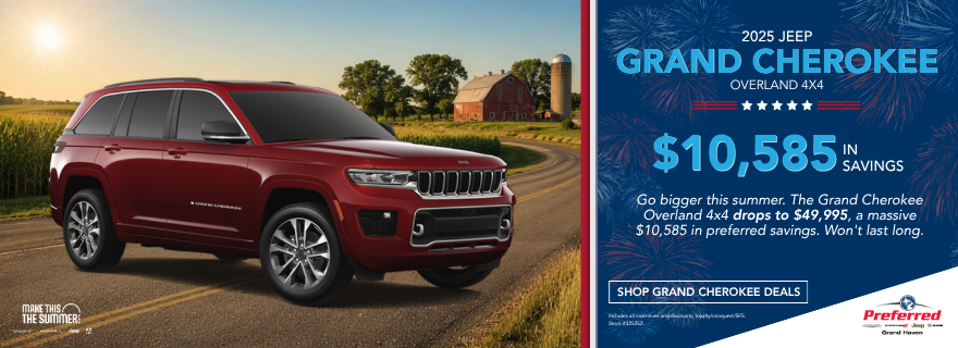 2025 Grand Cherokee Overland 4x4