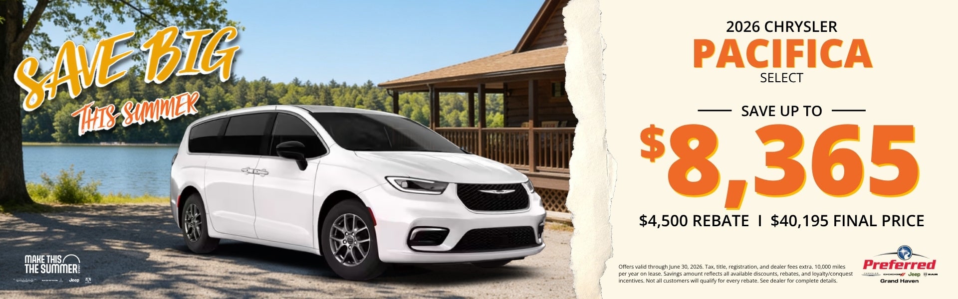 2026 Chrysler Pacifica
