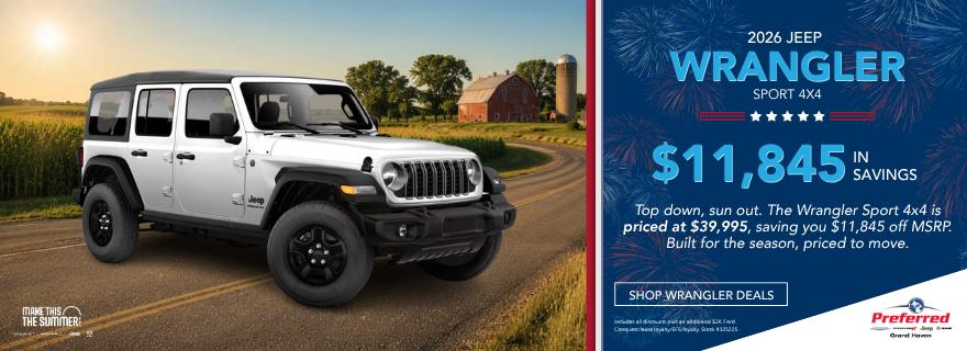 2026 Wrangler Sport 4x4