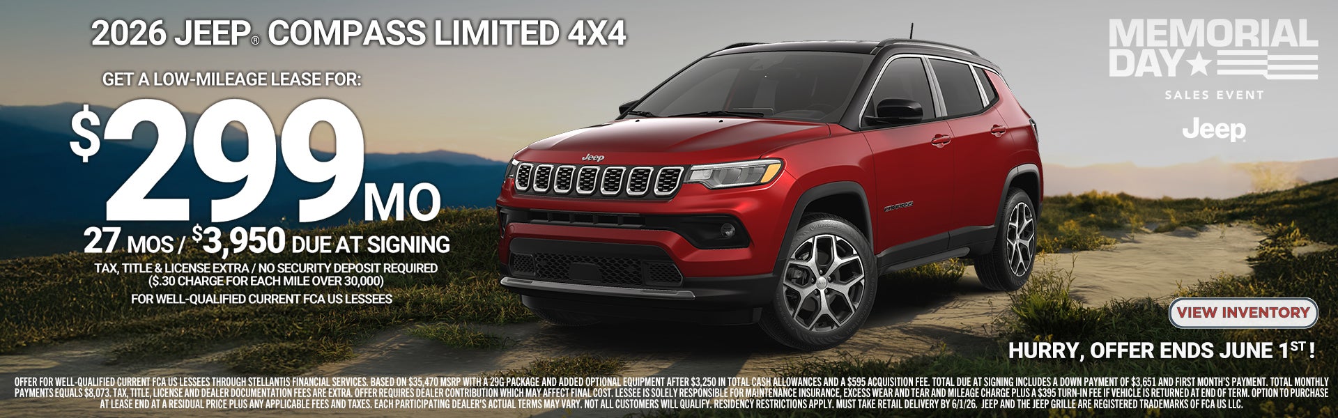 2026 JEEP® COMPASS LIMITED 4X4