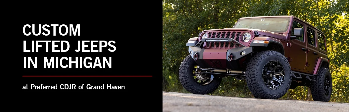 Custom Lifted Jeeps in Michigan