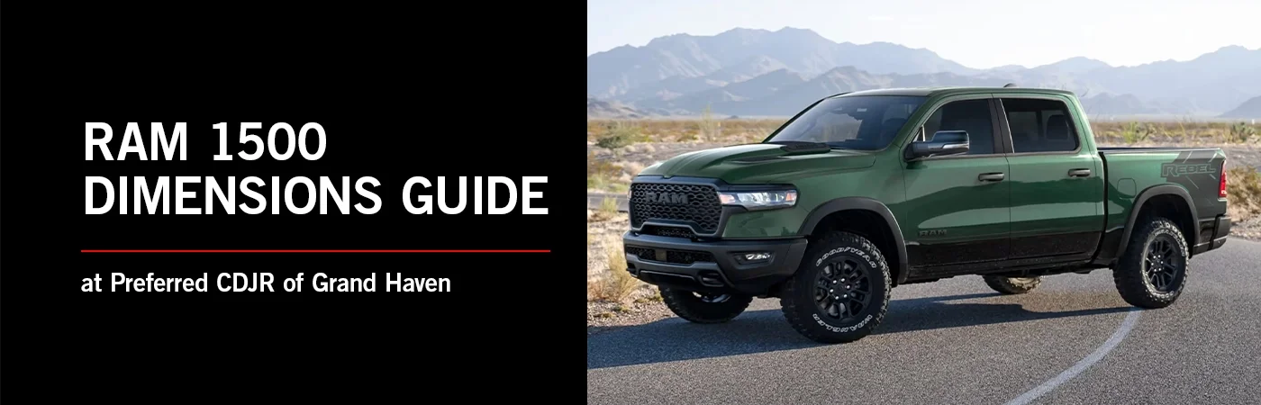 Ram 1500 Dimensions Guide - Preferred CDJR of Grand Haven