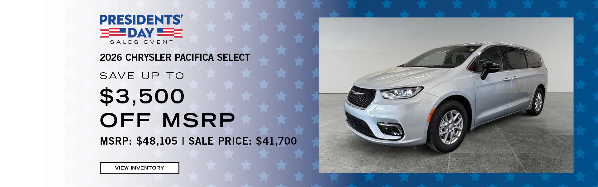 2026 Chrysler Pacifica Select