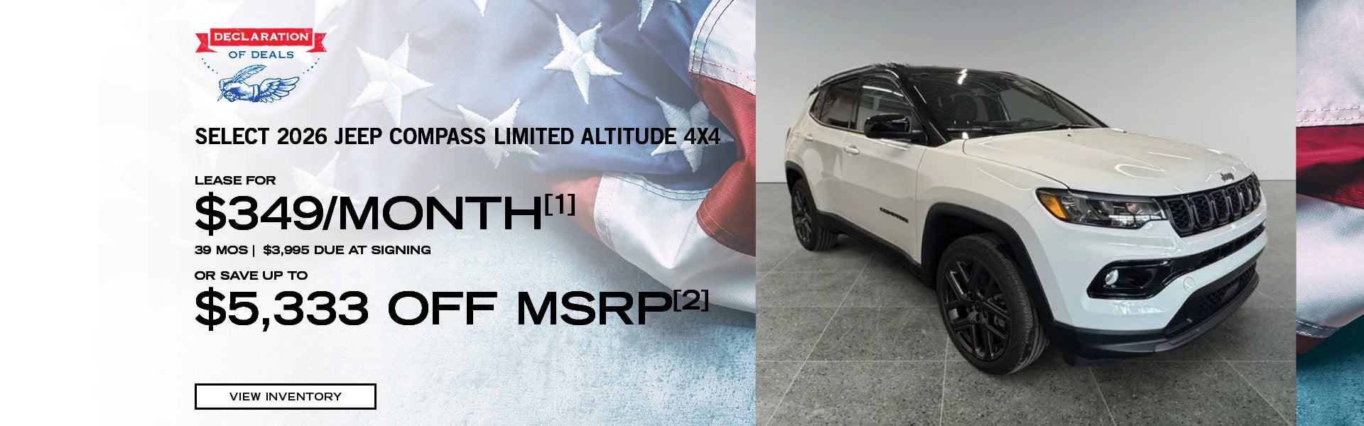 Select 2026 Jeep Compass Limited Altitude 4x4