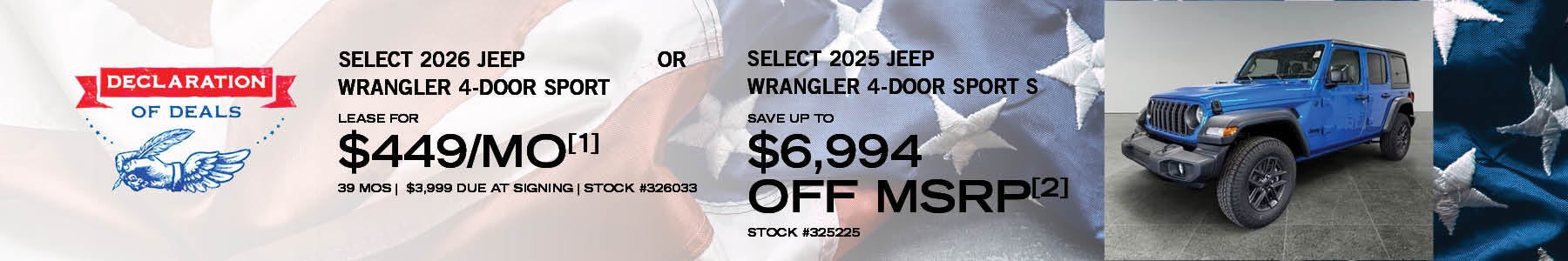 Jeep Wrangler 4-Door Sport