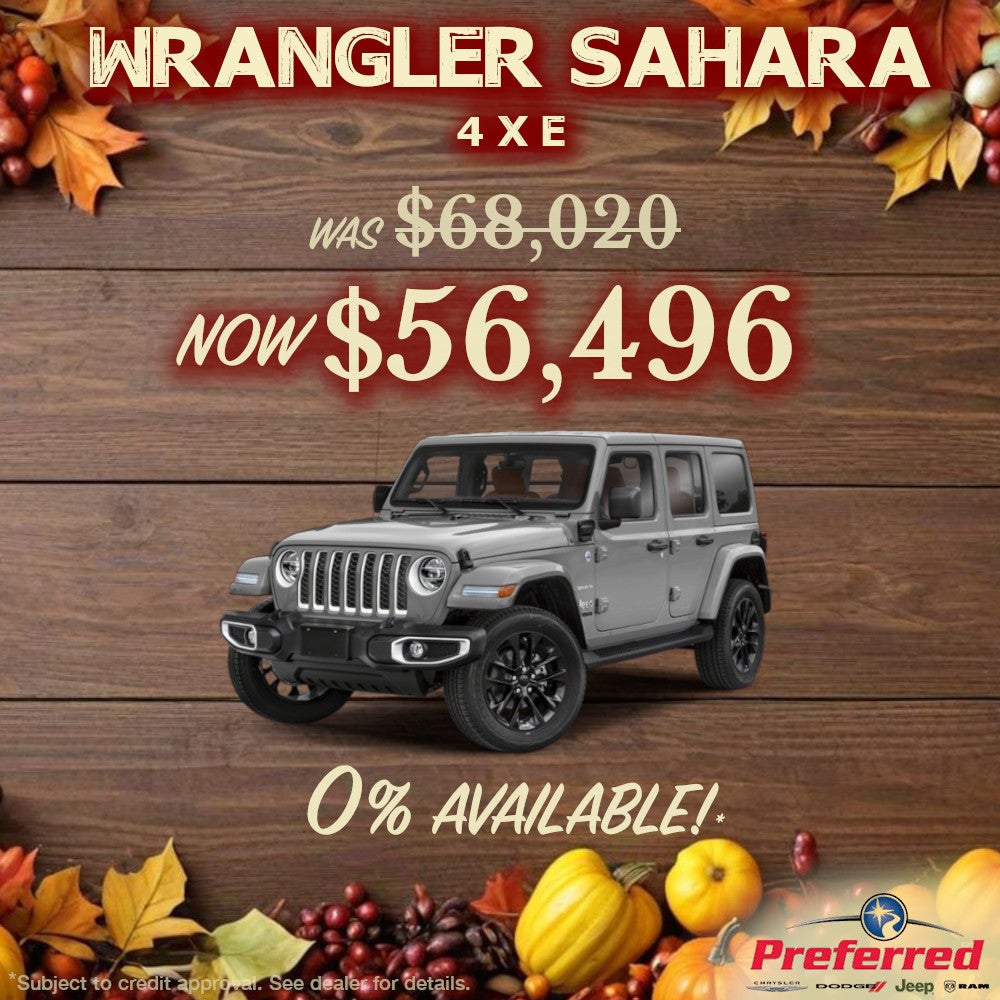 Jeep Wrangler Sahara 4XE